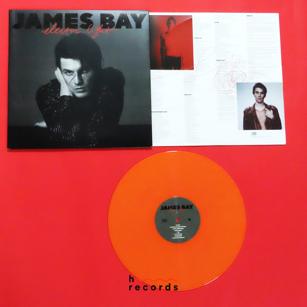 (ส่งฟรี) แผ่นเสียง James Bay Electric Light (Limited Orange Vinyl