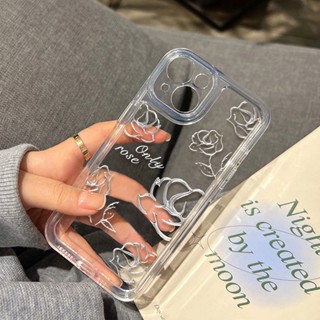 ❤️จัดส่งทันที❤️เคสสำหรับไอโฟน11 12 13 14 15 Pro Max เคสใส เคสมือถือสุดฮิตใน Case for IPhone 7 8 SE 2020 7P 8P X XR X Max