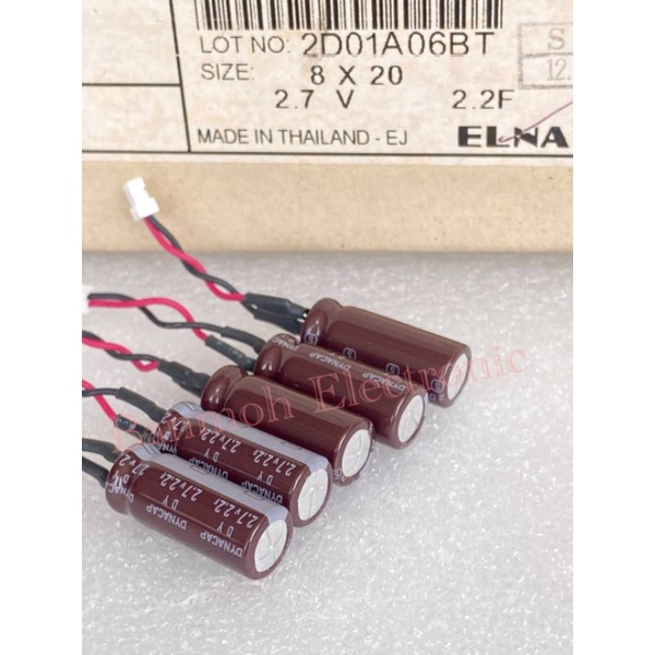 2-2f2-7v-ซุปเปอร์คาปาซิเตอร์-elna-2-2ล้านไมโคร-2-7v-size-8x20mm-super-cap-2-2f-2-7v-c2-2f2-7v