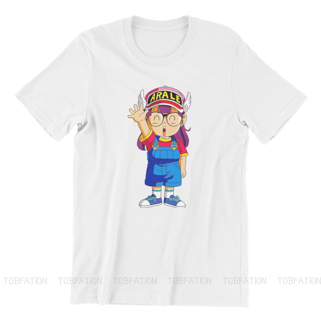 เสื้อคนอ้วนผญ-ดร-ตกต่ํามังงะญี่ปุ่น-arale-norimaki-ออกแบบเสื้อยืดสําหรับผู้ชาย-homme-crewneck-ฝ้ายใหม่ท็อปส์ซู-tshirt