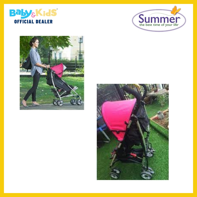 summer-3d-lite-stroller-สีส้ม-รถเข็นเด็ก-ใช้ได้ตั้งแต่เด็ก-6เดือน-3ขวบ-รับประกันศูนย์ไทย