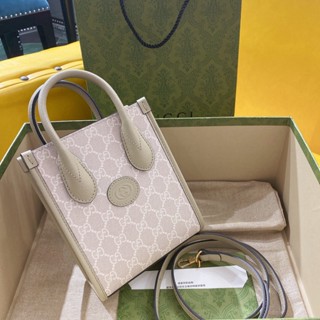 พรี​ ราคา5500 Gucci GG mini Tote กระเป๋าสะพาย