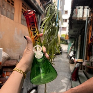🎉พร้อมส่ง🍃หลอดแก้วอเนกประสงค์ ขนาด25cm🍃สวยงามหลอดแก้วทดลองทนความร้อน หลอดแก้วนำก๊าซวิทยาศาสตร์ ทูโทน