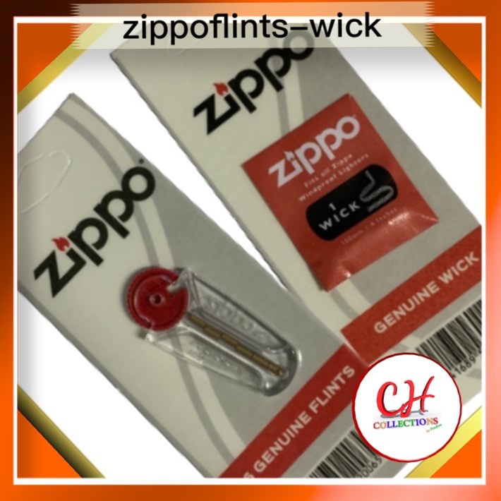 zippo-flints-and-wick-ถ่านซิปโป้พร้อมไส้ไฟแช็ค-ของแท้-ใช้ใส่zippo-จุดติดดี