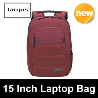 Targus TSB82705 Burgundy 15 Inch Laptop Bag Document Carrier Storage Backpack