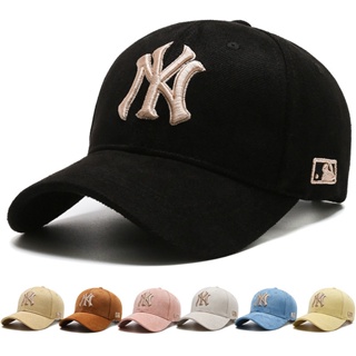 หมวกเบสบอล ปักลาย NY แฟชั่นเกาหลี สําหรับผู้ชาย และผู้หญิง
