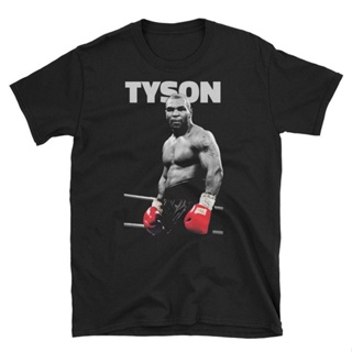 เสื้อยืดผู้ชาย ใหม่ De Mike Tyson เสื้อยืดลําลอง ผ้าฝ้าย แขนสั้น คอกลม พิมพ์ลาย Cn(ของแท้) S-5XL