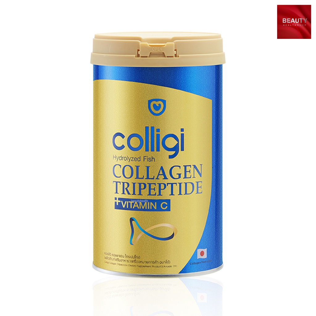 ภาพหน้าปกสินค้าColligi Collagen Tripeptide คอลลาเจน คอลลิจิ จากร้าน beautyhealthshop บน Shopee