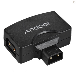 Fw Andoer D-Tap to 5V USB อะแดปเตอร์เชื่อมต่อ สําหรับแบตเตอรี่กล้องวิดีโอ V-Mount