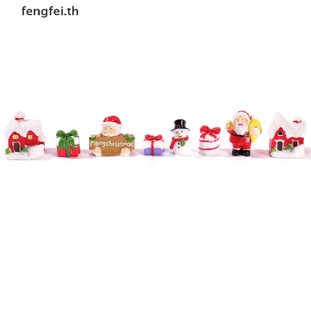 fengfei-ใหม่-เครื่องประดับเรซิ่น-ขนาดเล็ก-สําหรับตกแต่งสวน-บ้าน-คริสต์มาส