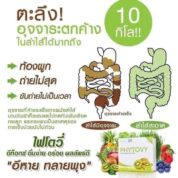 ส่งไว-จากบริษัทโดยตรง-ซื้อหลายกล่อง-phytovy-detox-ไฟโตวี่-ดีท็อกซ์-ลำไส้-ขับไขมัน-ล้างสารพิษ-ลดน้ำหนัก-ขับถ่าย-ท้องผูก