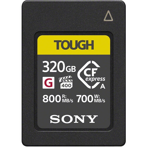 sony-cf-express-type-a-320gb-800mb-s-r-700mb-s-w-ip57-tough-memory-card-cea-g320t-ประกันศูนย์