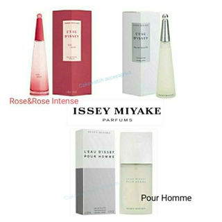 Issey miyake น้ำหอมแบ่งขายแท้100% LEAU DISSEY Rose&rose intense Pourhomme