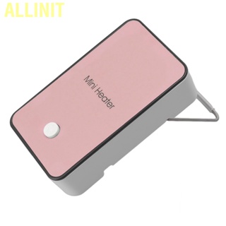 Allinit Mini Space Heater Pink Fast Heating Rotatable Holder Anti Slip Portable Desk for Home Office Dormitory