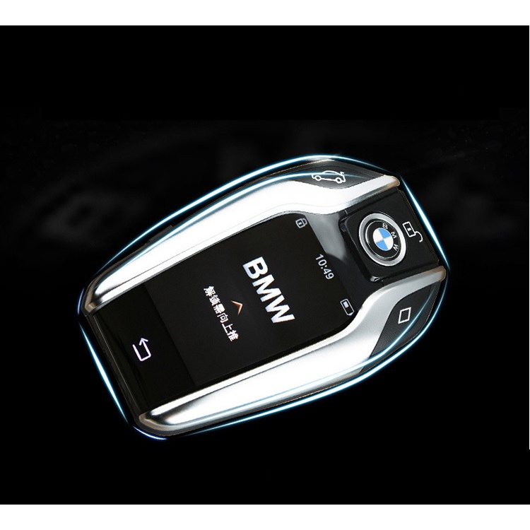 ซองหนังแท้-ใส่กุญแจรีโหมดรถยนต์-bmw-7-series-520d-g30-530i-smart-key-รุ่นทัสกรีน