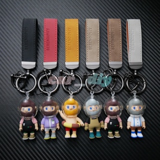 Fashion BOB-X Boyfriend Lovely 3D Doll Toys Keychain PU Leather Keychains for Women Bag Pendant Jewelry Trinket Mens Car Key Ring Key Chain