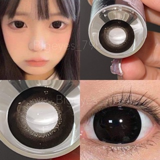 ✨Black ขนาดตาโต -  Bigeyes☀️กรองแสง uv จดทะเบียนถูกต้อง 🇰🇷คอนแทคเลนส์สัญชาติเกาหลี🇰🇷