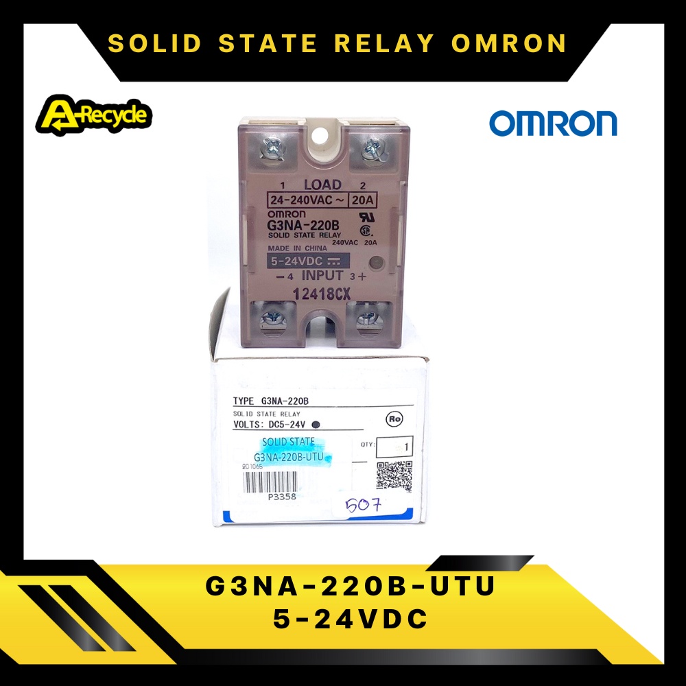 10 Relè A Stato Solido Omron G3NA-240B 5-24 VDC - Nuovi - Per PLC - Foto 5