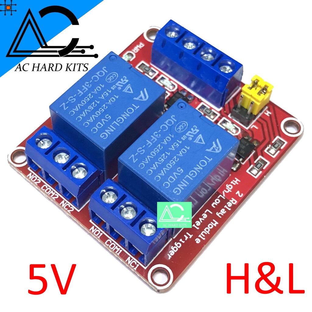 5v-2-channel-relay-isolation-high-amp-low-trigger-โมดูลรีเลย์-5v