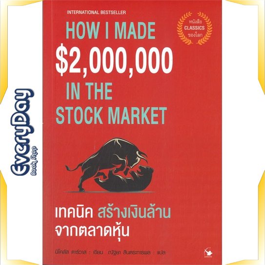 หนังสือ-เทคนิคสร้างเงินล้านจากตลาดหุ้น-หนังสือบริหาร-ธุรกิจ-การเงิน-การลงทุน-พร้อมส่ง