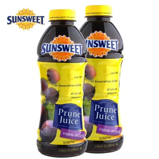 ภาพหน้าปกสินค้า🔥ใหม่ที่สุด พร้อมส่ง🔥 [1ขวด] น้ำลูกพรุน ซันสวีท Sunsweet  Prune Juice ขนาด 946g EXP. 14/06/2024 ที่เกี่ยวข้อง