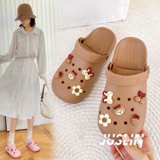 JUSLIN  รองเท้าแตะผู้หญิง รองเท้าแตะ พื้นนุ่ม กันลื่น นุ่ม ใส่สบาย สไตล์เกาหลี ins High quality ทันสมัย Stylish X0101111 37Z230910