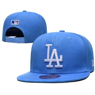 หมวกกีฬากลางแจ้ง ผู้ชาย ผู้หญิง ผ้าฝ้าย LA ปรับได้ ตัวอักษร Snapback หมวกแฟชั่น FZQG
