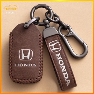 เคสกุญแจรีโมทรถยนต์ แบบหนัง สําหรับ Honda crv5 city 11th Civic XRV 10th Accord CRV