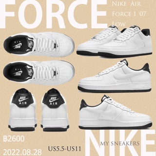 ภาพหน้าปกสินค้าNike  Air  Force 1 \'07  Low White+Black สินค้าถ่ายจากงานจริง ของแท้100%💯รองเท้าผ้าใบ รองเท้า รองเท้าวิ่ง รองเท้า nike ที่เกี่ยวข้อง