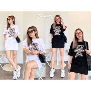 เซทเสื้อยืดแขนสั้น ทรง Oversize