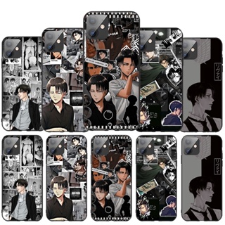 เคสซิลิโคนนิ่ม ลาย Levi Ackermann Attack On Titan EDC66 สําหรับ Vivo Y11 Y12 Y15 Y17 Y5s Y53 Y55 Y55s Y69 Y71 Y81 Y81s Y91C Y91 Y93 Y95