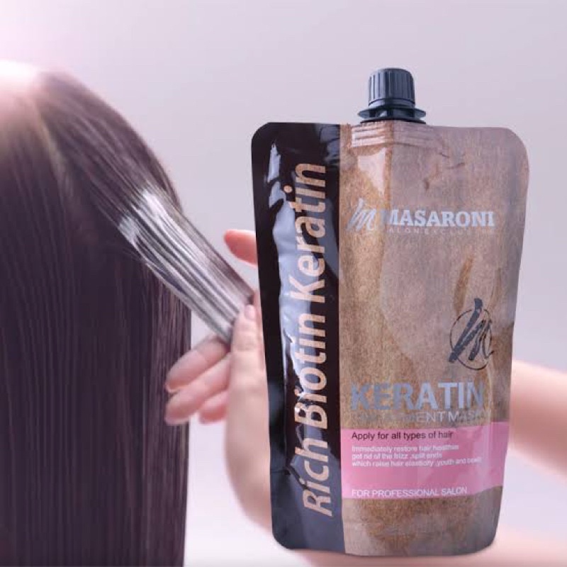 ทรีทเม้นท์เคราติน-มาเซโรนี่-masaroni-keratin-treatment-mask-500ml-มาซาโรนี่-เคราติน-ทรีทเม้นท์-มาส์ค