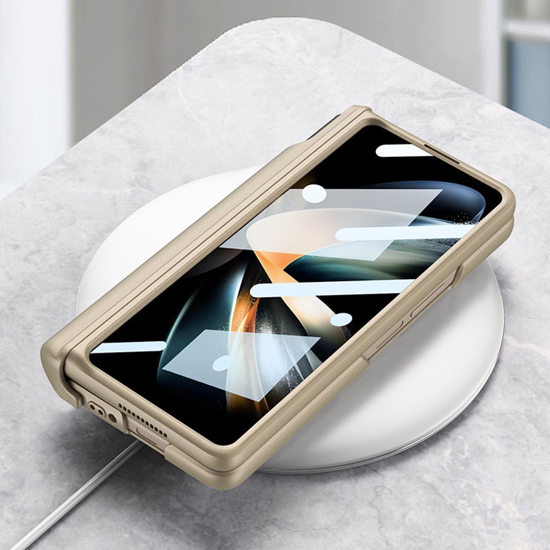 ภาพสินค้าเคสโทรศัพท์มือถือ ฟิล์มกระจก แบบพับได้ สําหรับ Samsung Galaxy Fold 4 3 3 2022 จากร้าน chengxikeji.th บน Shopee ภาพที่ 8