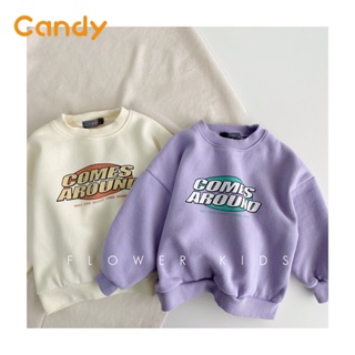 Candy Kids Candy ชุดเด็กผู้ชาย เสื้อผ้าเด็ก เสื้อกันหนาวเด็ก นุ่ม และสบาย ด้านบนเกาหลี รุ่นใหม่ ทันสมัย Beautiful Stylish CK220009 36Z230909