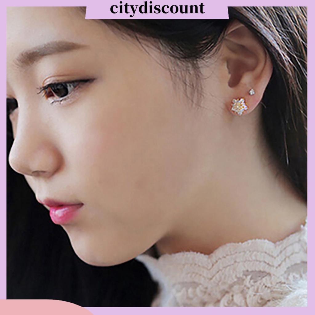 lt-citydiscount-gt-city-ต่างหูสตรีแบบแป้นประดับเพชรเทียม