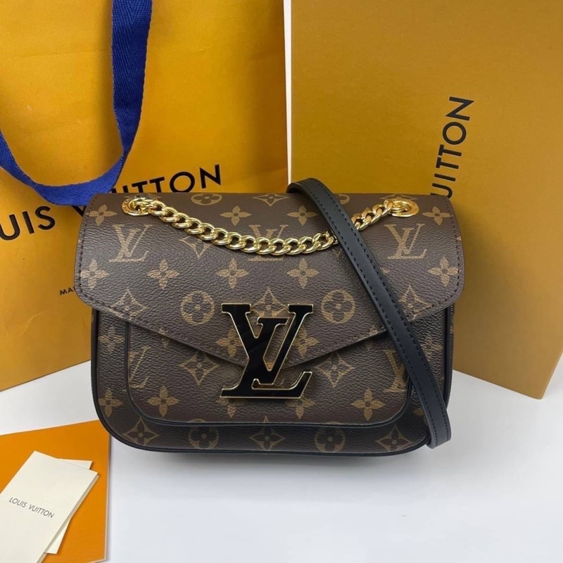 กระเป๋าแบรนด์เนม-louis-vuitton-passy-งานดีรายละเอียดเป๊ะ-size-23cm