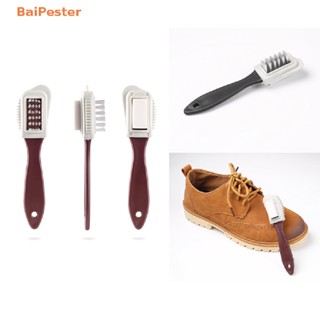 สินค้า [BaiPester] Shoe Brush for Cleaning Boot Suede Nubuck Shoes Cleaner Rubber Eraser Brushes  