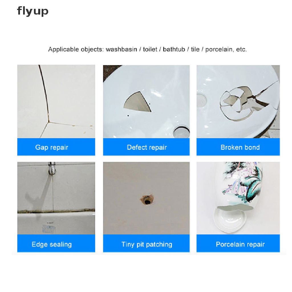 flyup-ชุดซ่อมกระเบื้อง-เซรามิค-ไฟเบอร์กลาส-พอร์ซเลน-สําหรับห้องน้ํา