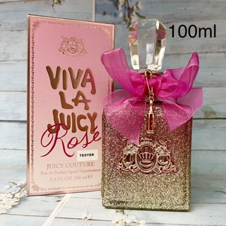 ภาพหน้าปกสินค้าJUICY COUTURE VIVA LA JUICY ROSE EDP 100ml (Tester ไม่มีซีล) ที่เกี่ยวข้อง