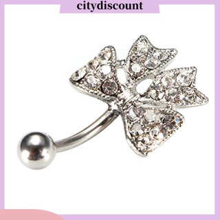 &lt;citydiscount&gt; เครื่องประดับจิวแหวนเจาะร่างกายสะดือ