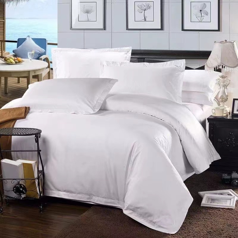 เครื่องนอนโรงแรม-5-ดาว-ปลอกผ้านวมสีขาวบริสุทธิ์-โรงแรม-โฮสเทล-โรงเรียน-ก็ใช้ได้
