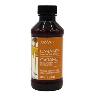 LORANN Caramel Emulsion 4 Oz. กลิ่นคาราเมล (118 ml) (06-7582-03)