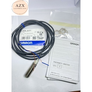 พร้อมส่ง E2E-X3T1 หัว M12  ระยะจับ 3 mm 2สาย NO ไฟ 12-240VDC ,48-240VAC