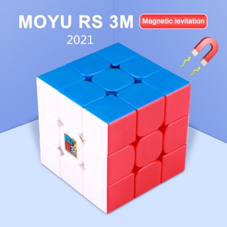 รูบิค Rubik แม่เหล็ก 3x3 MoYu RS3M Maglev 2021 มีแม่เหล็ก อุปกรณ์ครบ