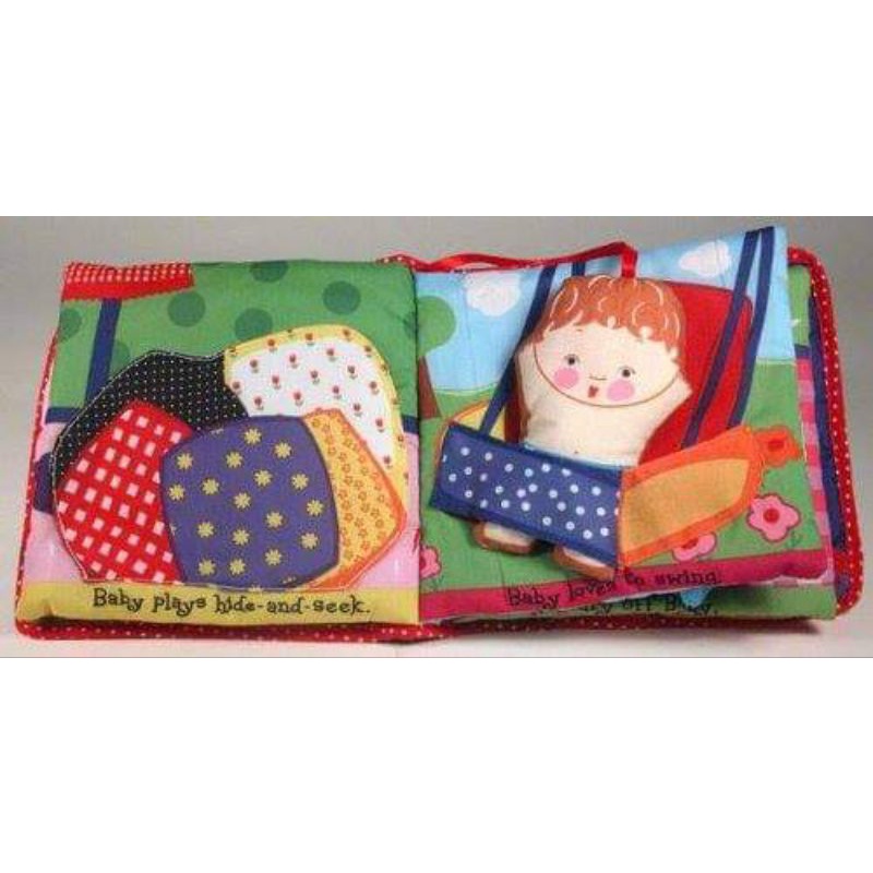 หนังสือผ้า-babys-day-cloth-book-by-karen-katz