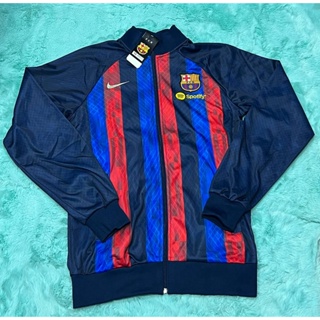 เสื้อแจ็คเก็ต ทีมบาร์เซโลน่า ปี2022/23 ล่าสุด ชุดฟุตบอล