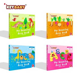 LaLemon Keybaby หนังสือเงียบ My Learning Busy Book Montessori Style Learning Tools
