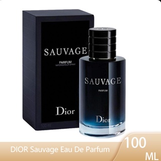 Christian Dior Sauvage EDP/ EDT / Elixir Parfum 100ml. Dior Sauvage Eau De Parfum น้ำหอม สำหรับผู้ชาย