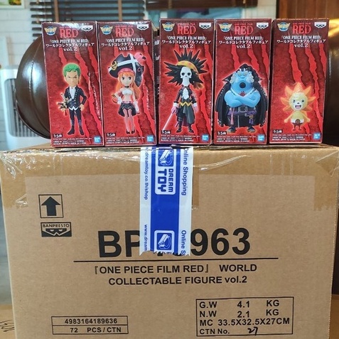 [พร้อมส่ง] WCF One Piece FILM RED Vol.2 (Bandai Spirits) | Shopee Thailand