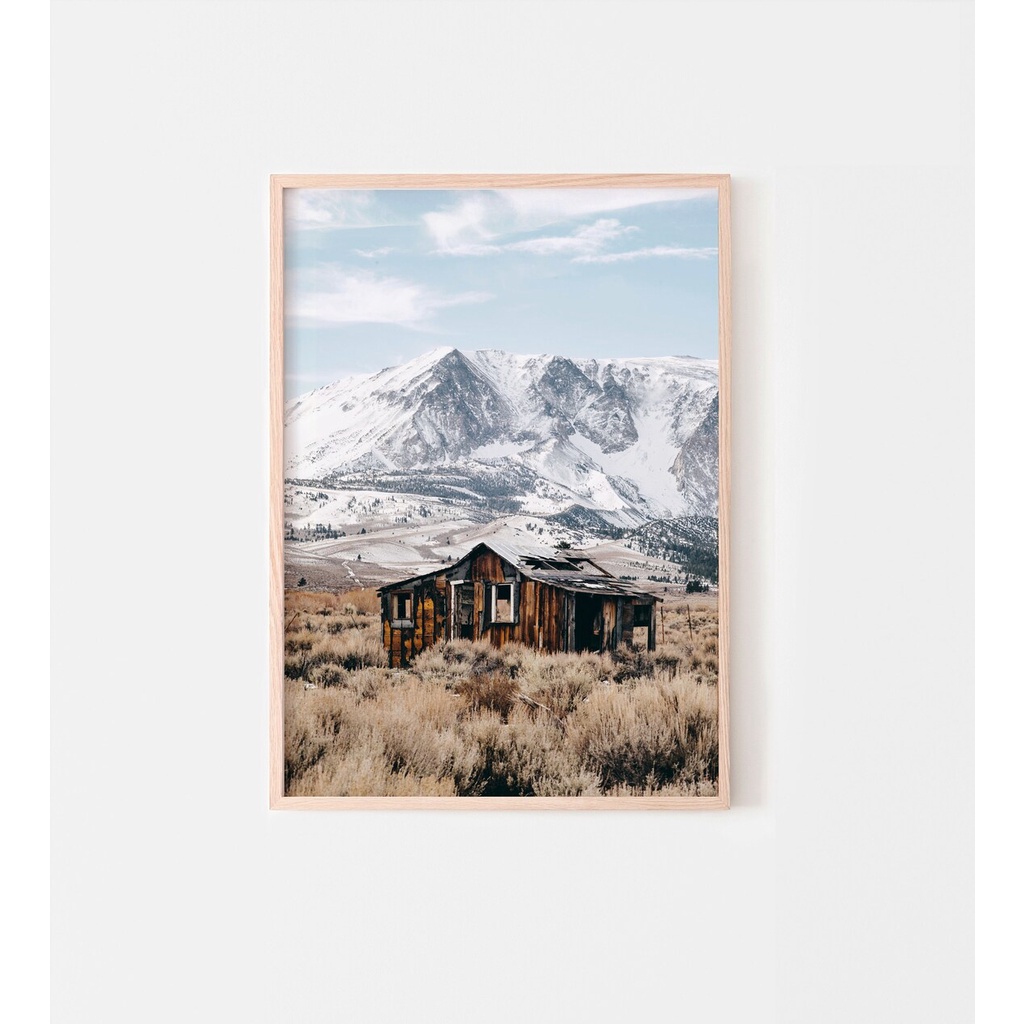 ภาพผ้าใบ-พิมพ์ลายภูเขาธรรมชาติ-สไตล์โบโฮ-สําหรับตกแต่งผนังบ้าน